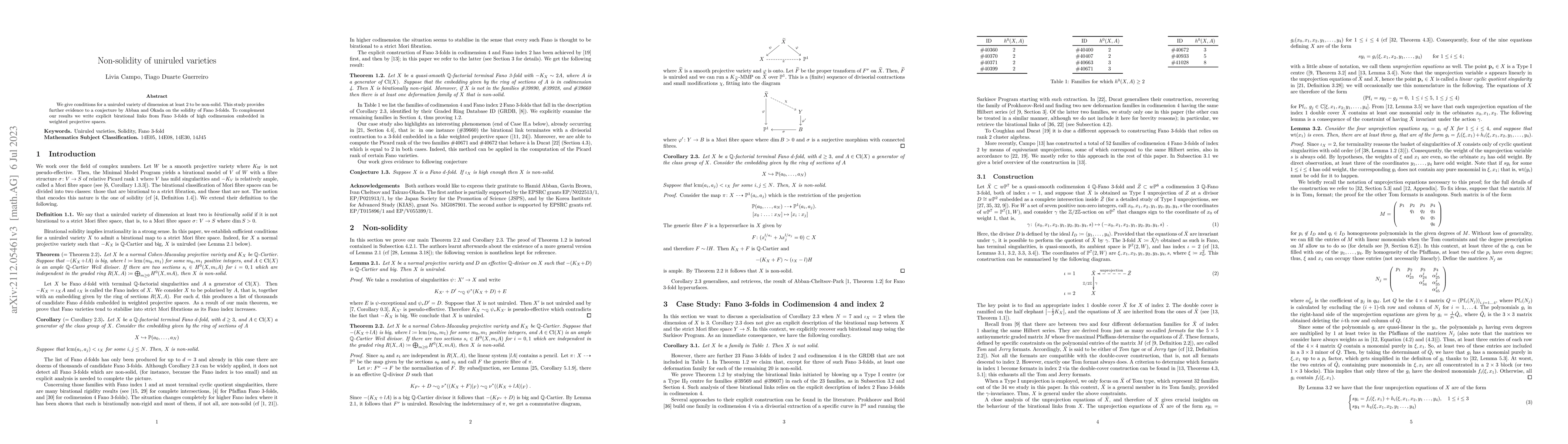 Thumbnail for Non-solidity of uniruled varieties