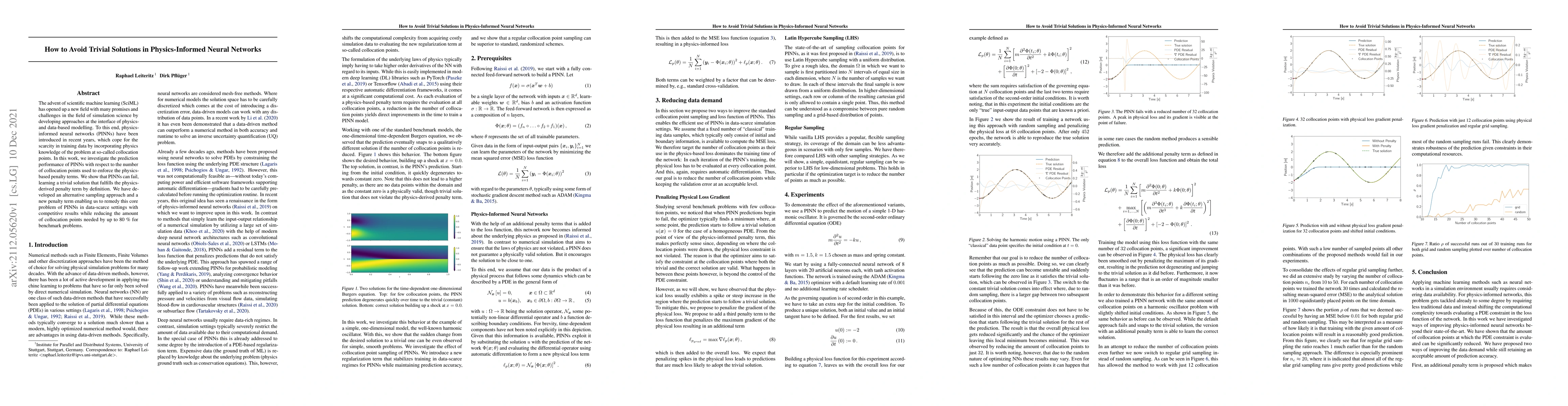 Thumbnail for How to Avoid Trivial Solutions in Physics-Informed Neural Networks