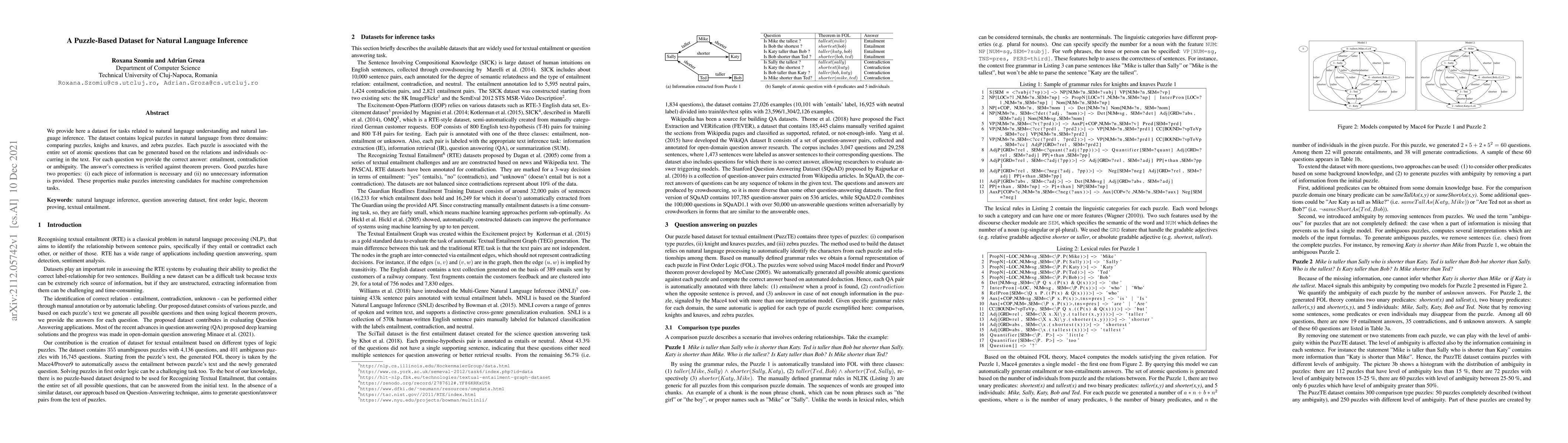 Thumbnail for A Puzzle-Based Dataset for Natural Language Inference