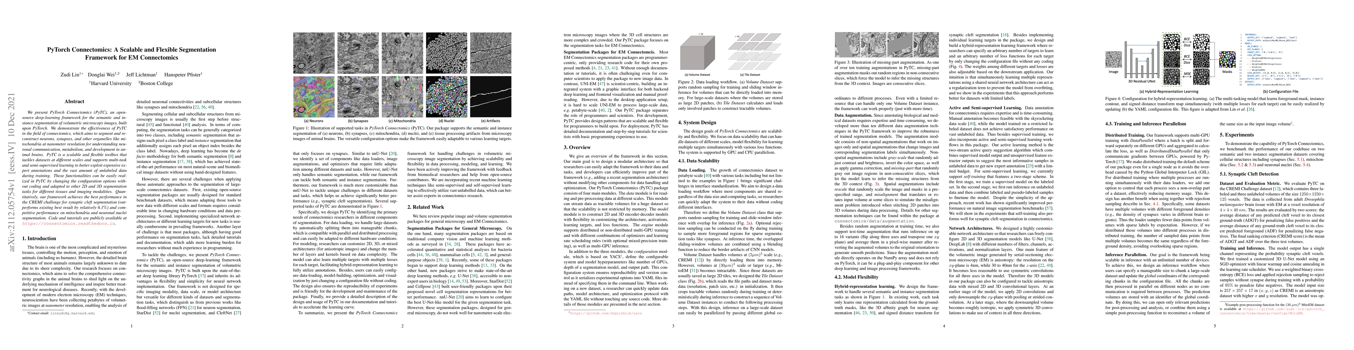 Thumbnail for PyTorch Connectomics: A Scalable and Flexible Segmentation Framework for
  EM Connectomics
