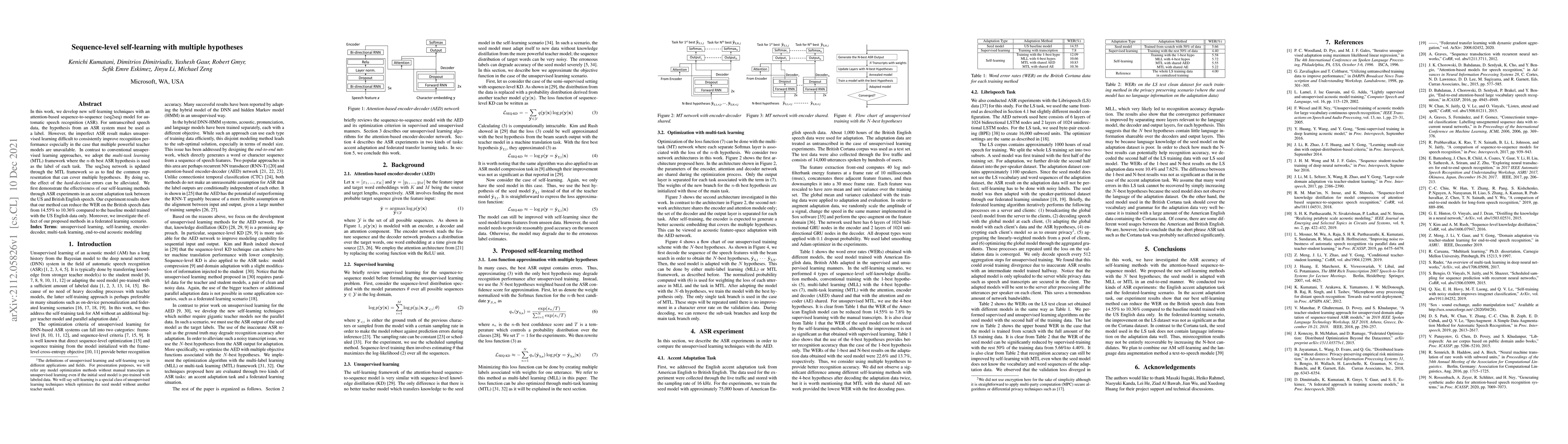 Thumbnail for Sequence-level self-learning with multiple hypotheses