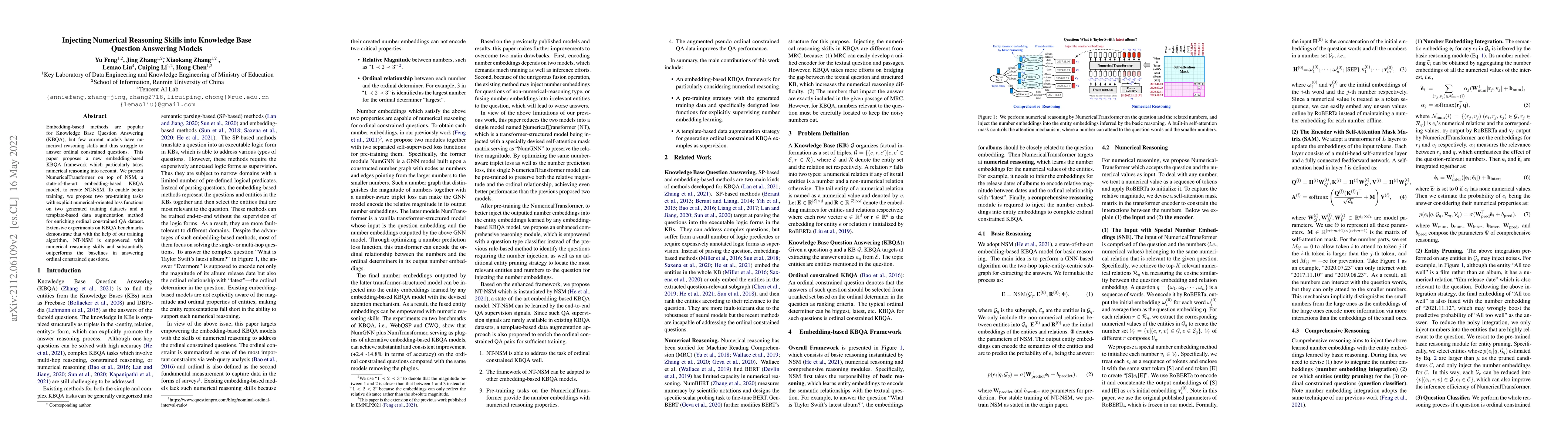 Thumbnail for Injecting Numerical Reasoning Skills into Knowledge Base Question
  Answering Models