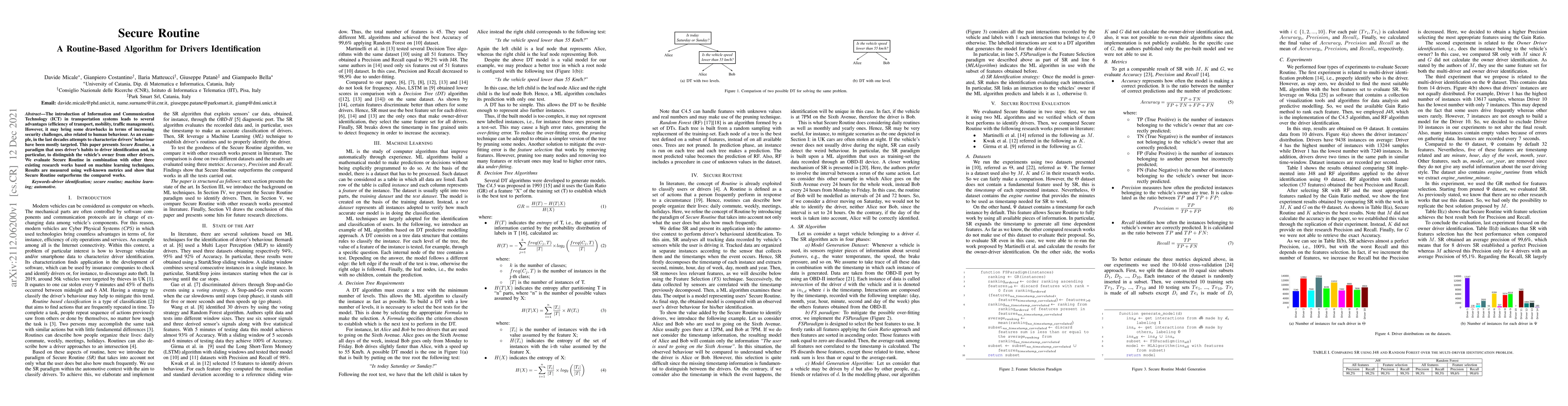Thumbnail for Secure Routine: A Routine-Based Algorithm for Drivers Identification