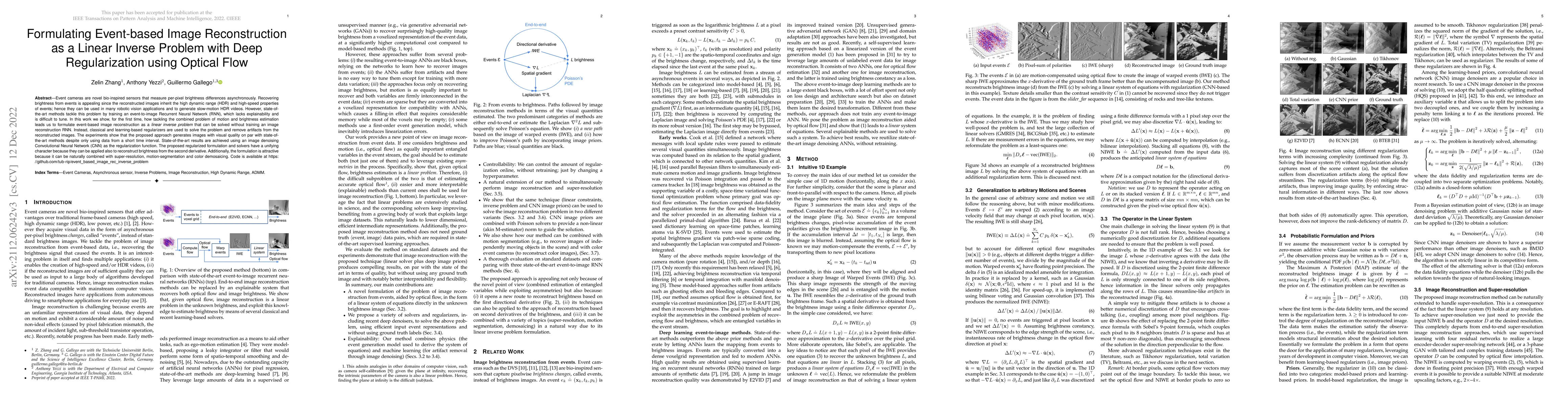 Thumbnail for Formulating Event-based Image Reconstruction as a Linear Inverse Problem
  with Deep Regularization using Optical Flow