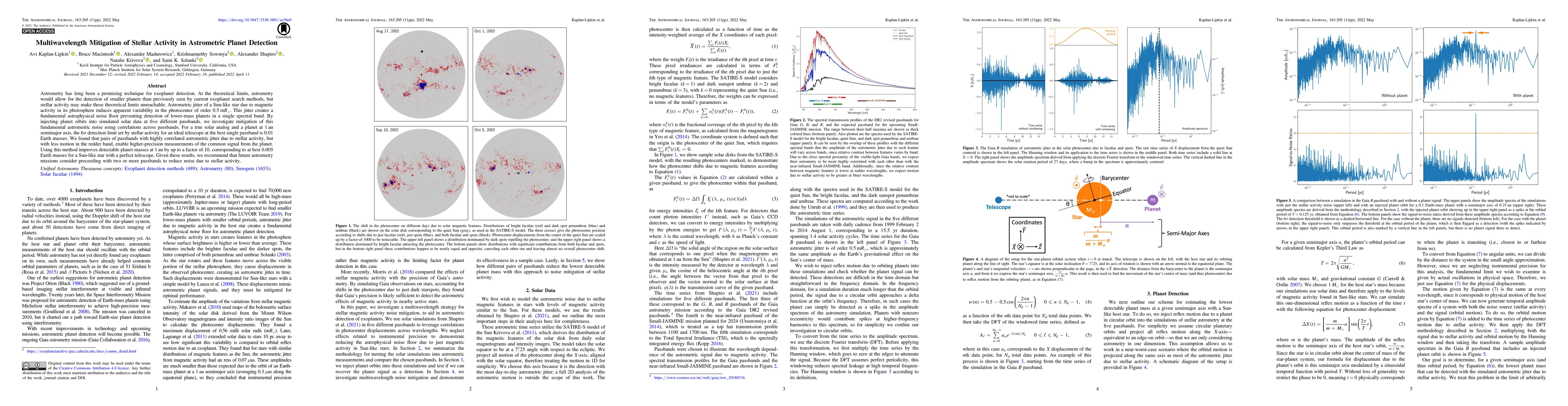 Thumbnail for Multiwavelength Mitigation of Stellar Activity in Astrometric Planet
  Detection