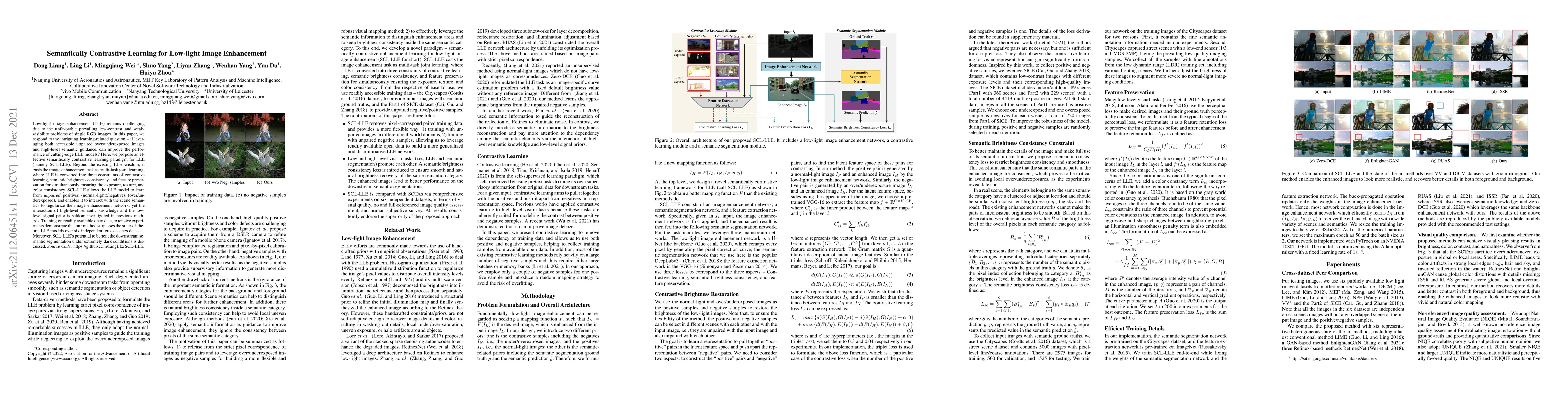 Thumbnail for Semantically Contrastive Learning for Low-light Image Enhancement