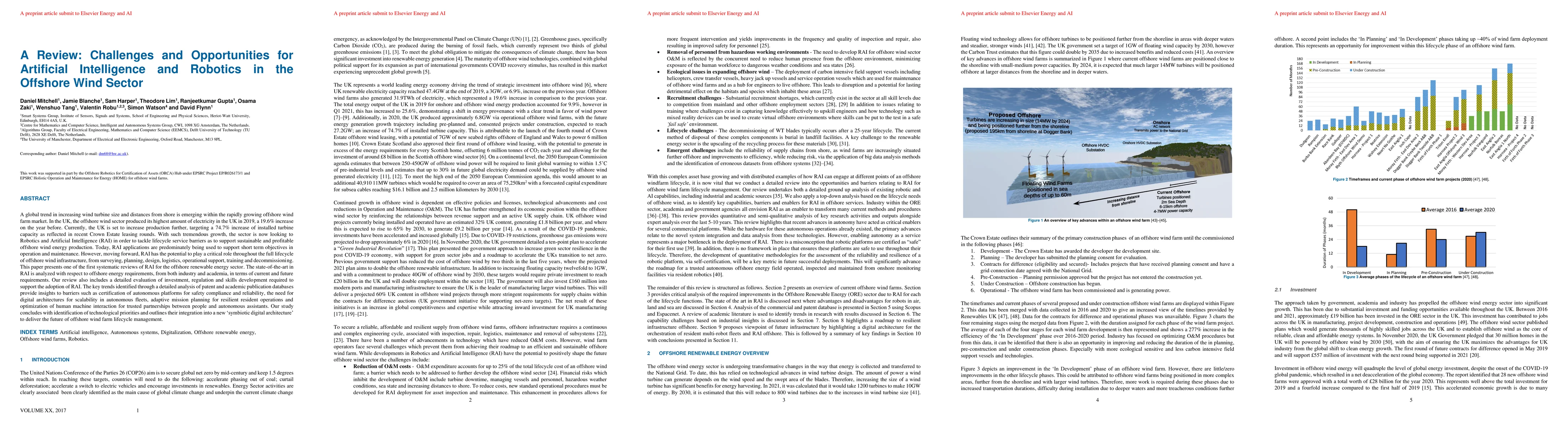 Thumbnail for A Review: Challenges and Opportunities for Artificial Intelligence and
  Robotics in the Offshore Wind Sector