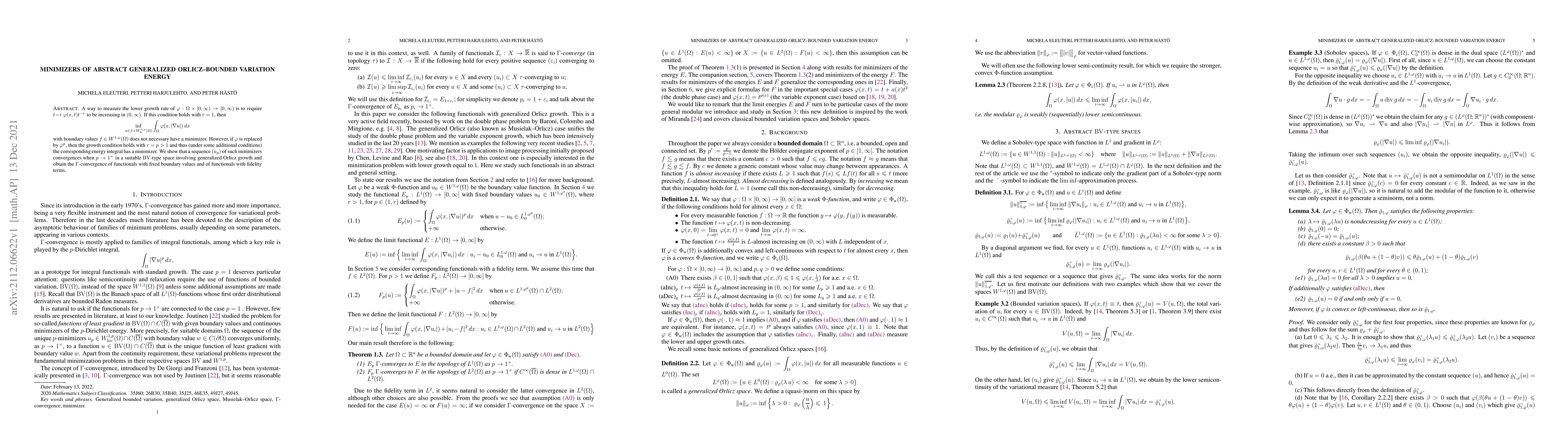 Thumbnail for Minimizers of abstract generalized Orlicz--bounded variation energy