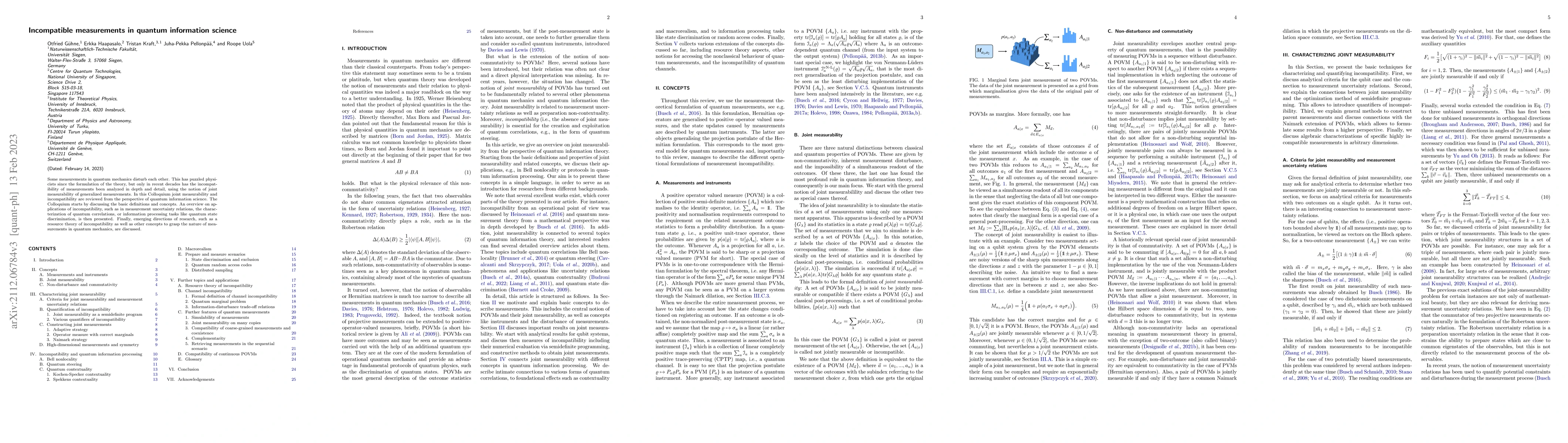Thumbnail for Incompatible measurements in quantum information science