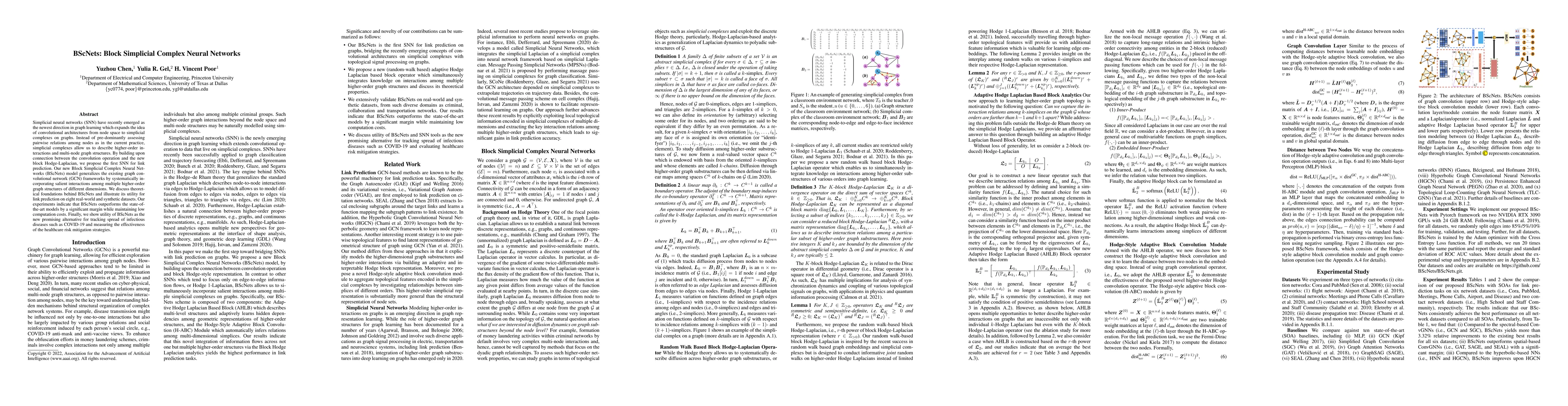 Thumbnail for BScNets: Block Simplicial Complex Neural Networks