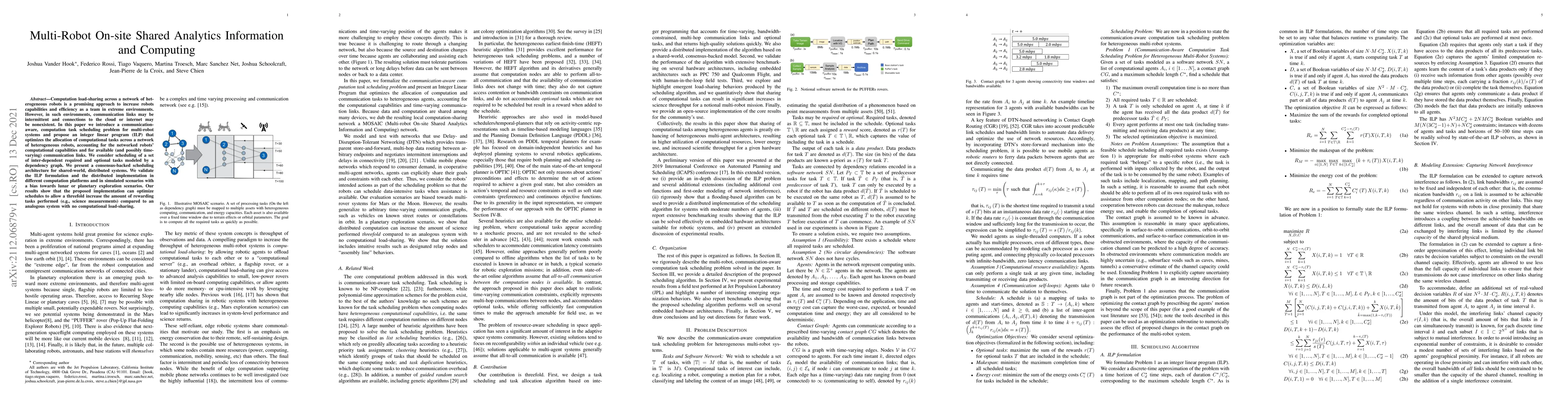 Thumbnail for Multi-Robot On-site Shared Analytics Information and Computing