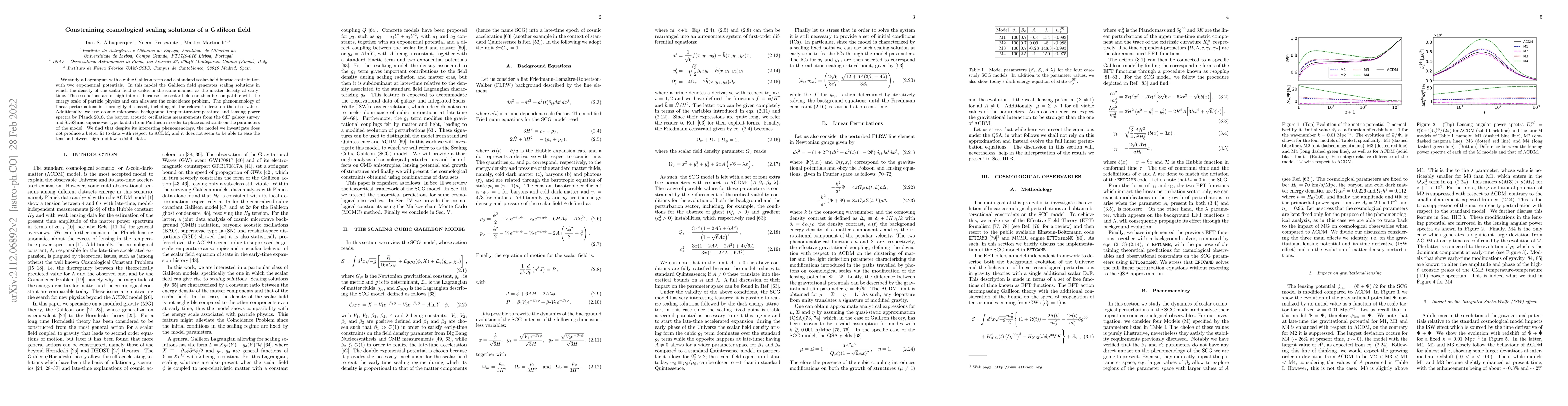 Thumbnail for Constraining cosmological scaling solutions of a Galileon field