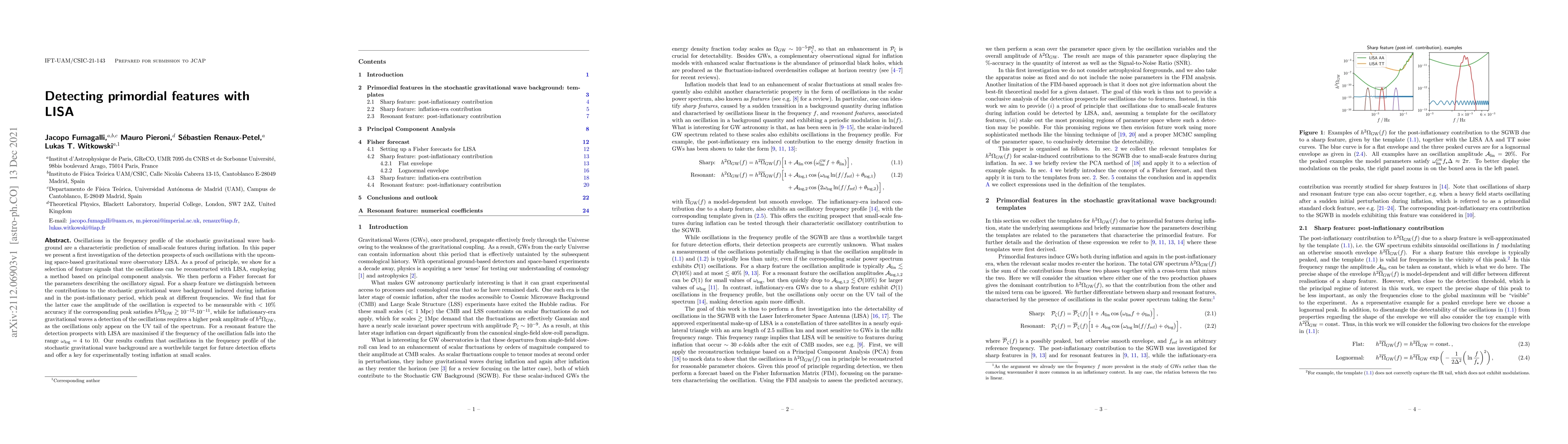 Thumbnail for Detecting primordial features with LISA