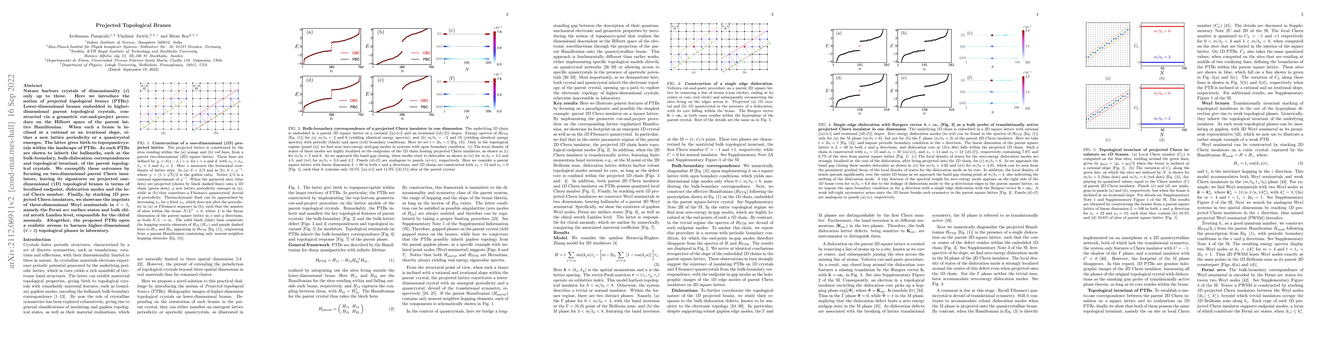 Thumbnail for Projected Topological Branes