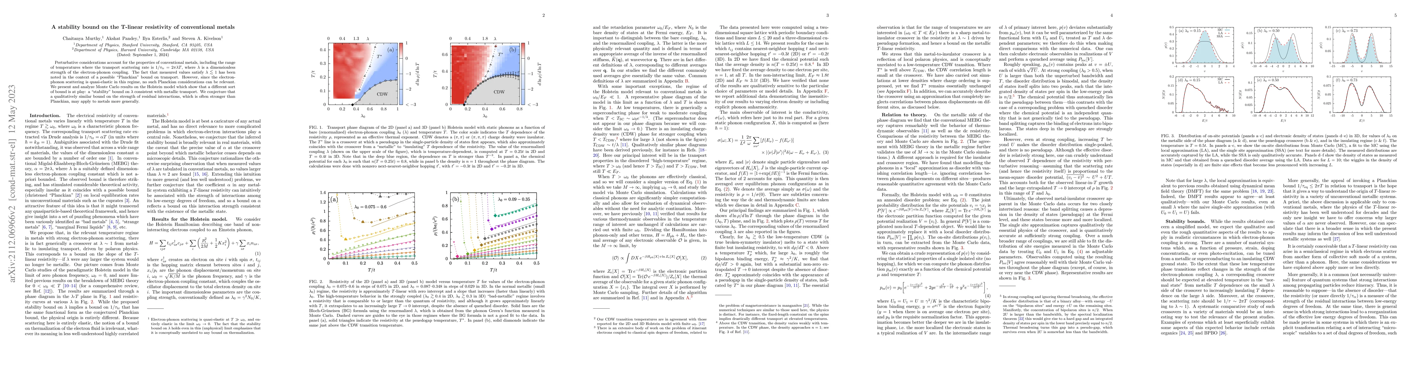 Thumbnail for A stability bound on the $T$-linear resistivity of conventional metals