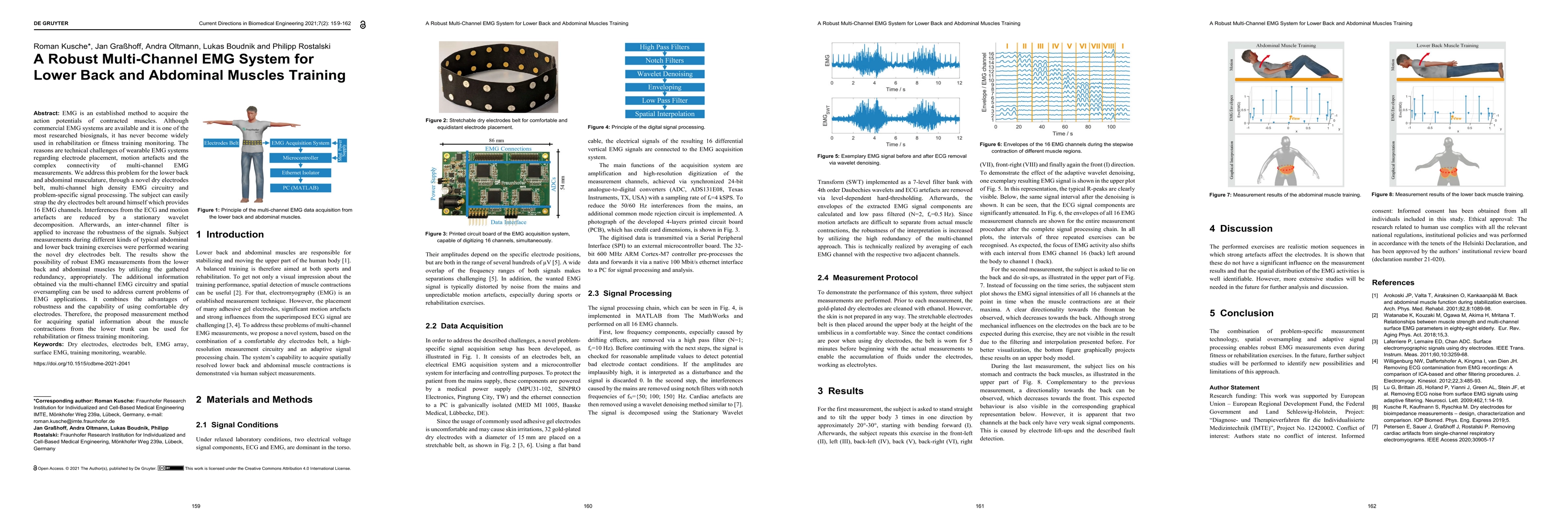 Thumbnail for A Robust Multi-Channel EMG System for Lower Back and Abdominal Muscles
  Training