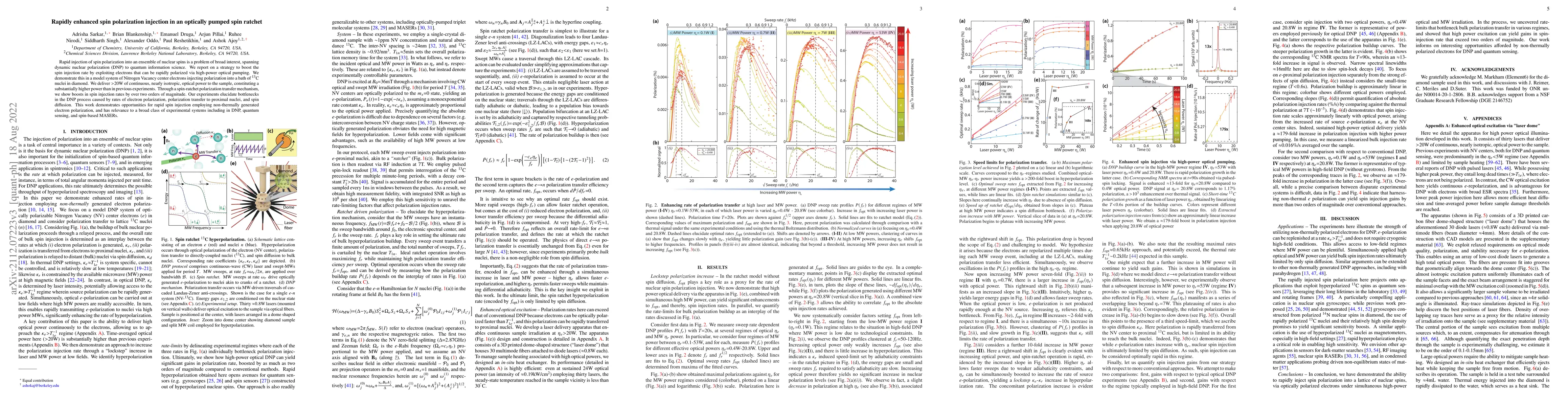 Thumbnail for Rapidly enhanced spin polarization injection in an optically pumped spin
  ratchet