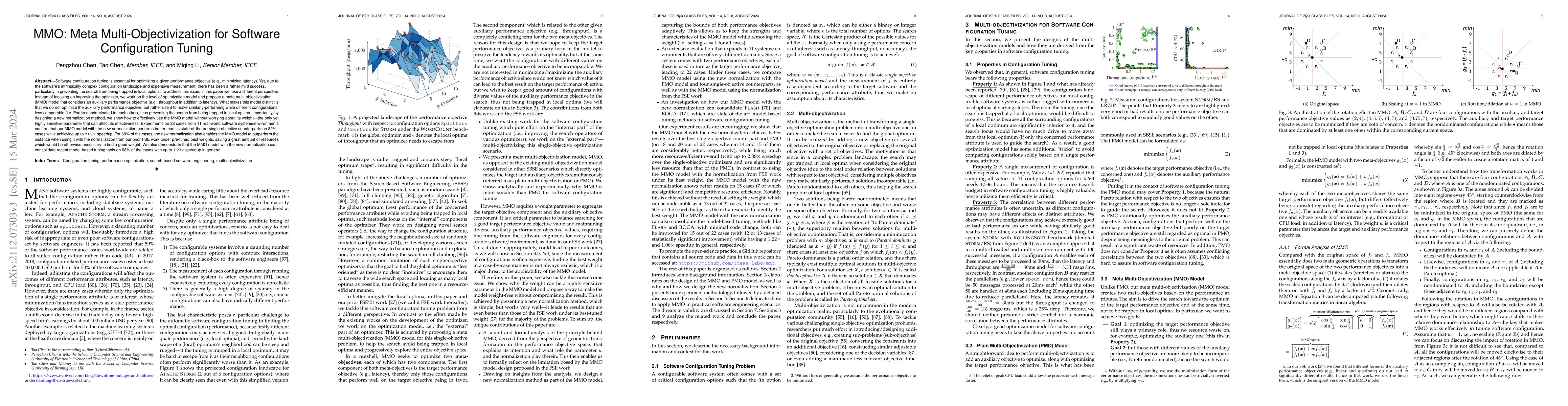 Thumbnail for MMO: Meta Multi-Objectivization for Software Configuration Tuning
