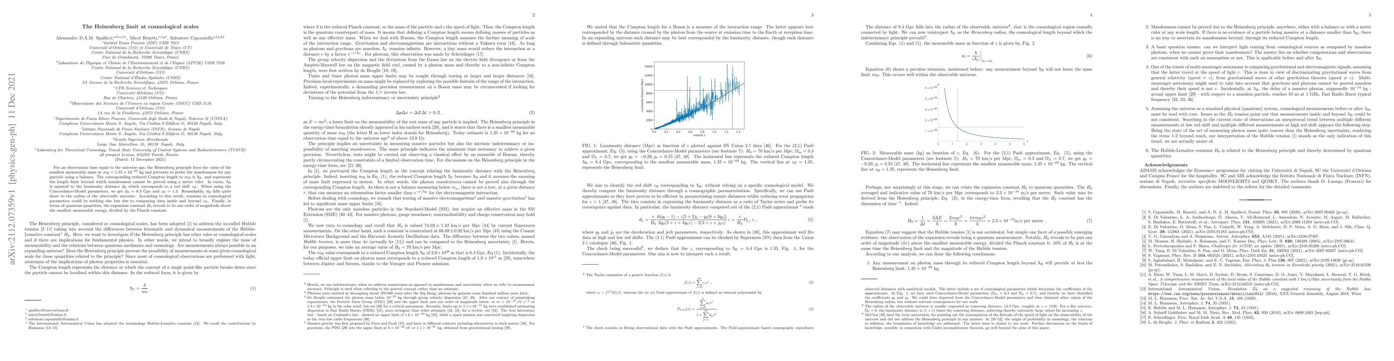 Thumbnail for The Heisenberg limit at cosmological scales
