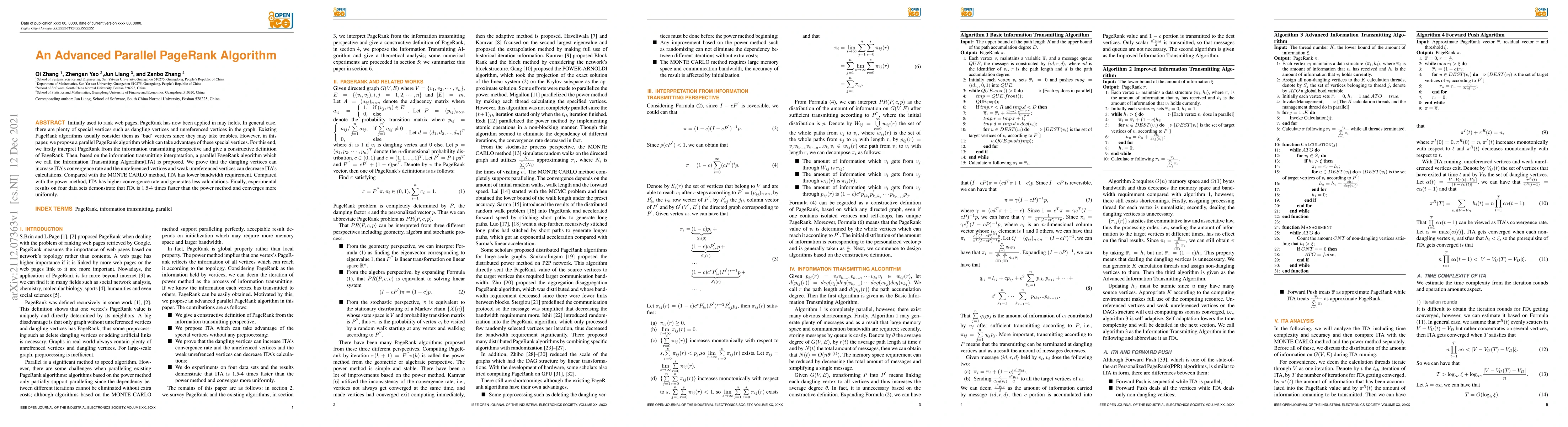 Thumbnail for An Advanced Parallel PageRank Algorithm
