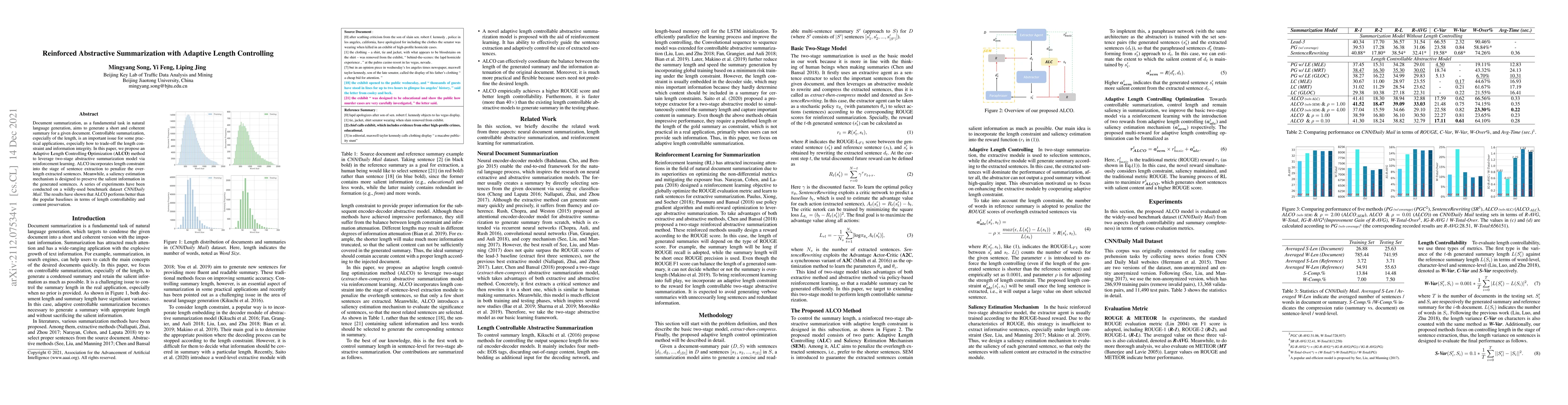 Thumbnail for Reinforced Abstractive Summarization with Adaptive Length Controlling