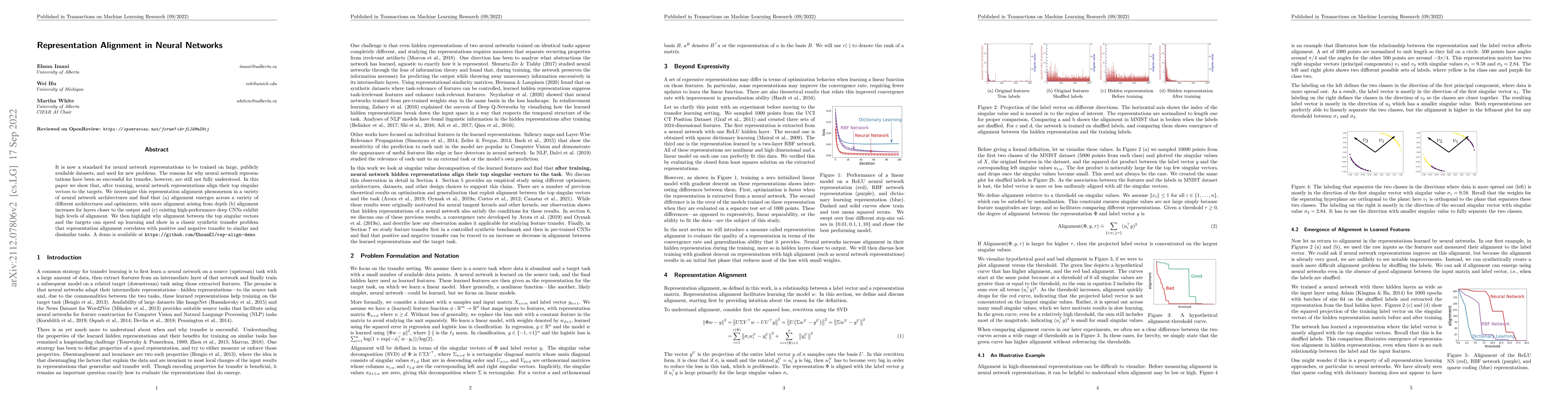 Thumbnail for Representation Alignment in Neural Networks