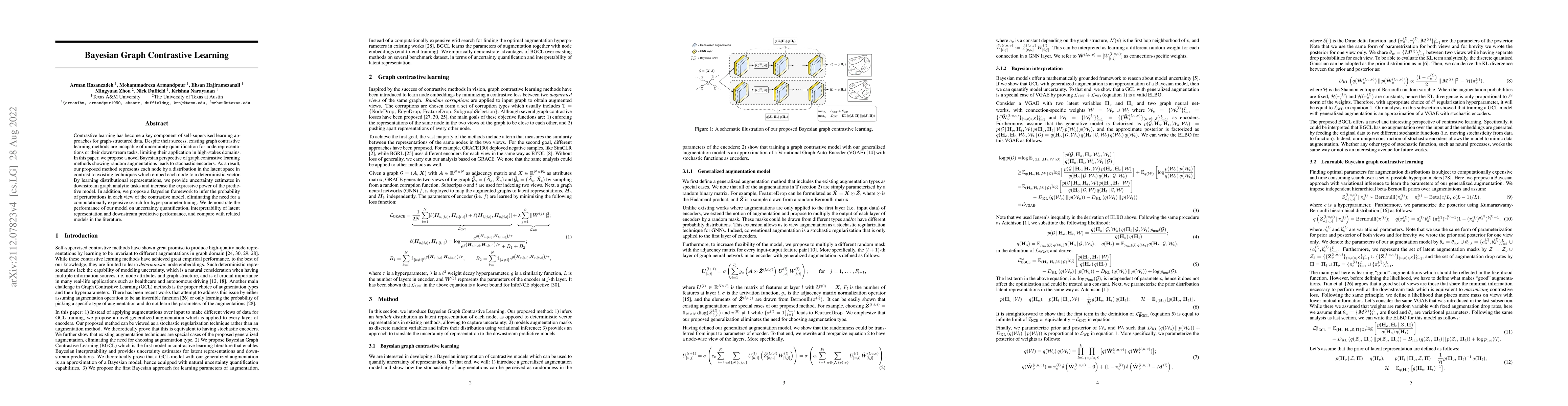 Thumbnail for Bayesian Graph Contrastive Learning