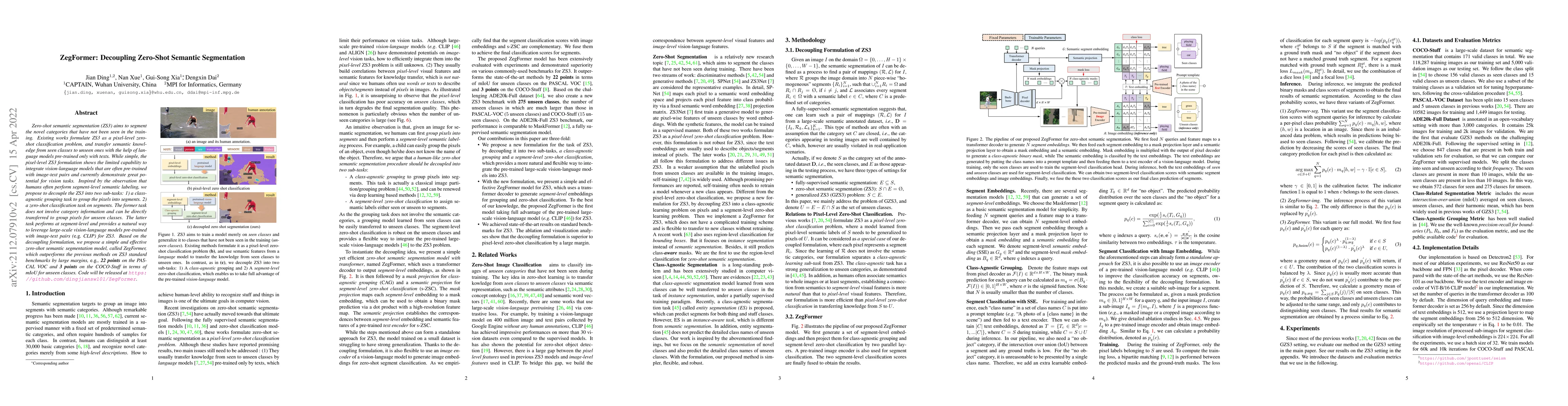 Thumbnail for Decoupling Zero-Shot Semantic Segmentation