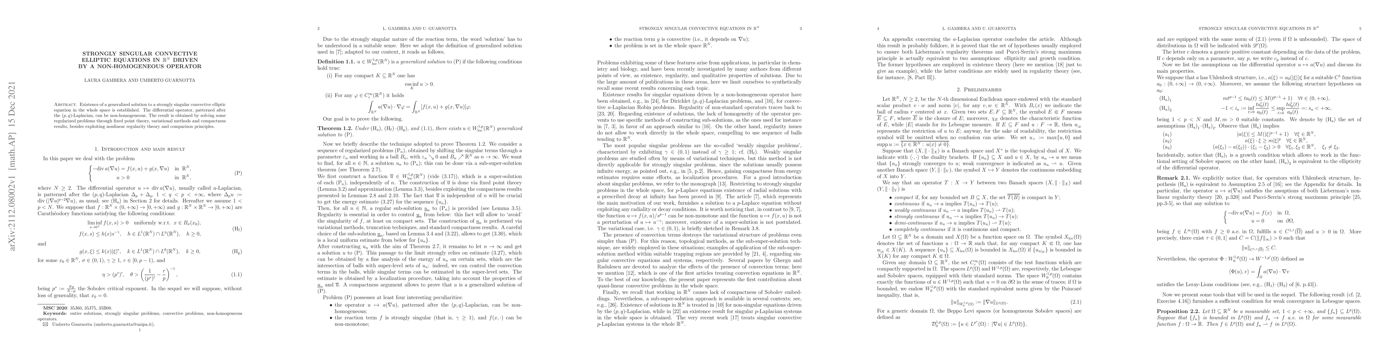Thumbnail for Strongly singular convective elliptic equations in RN driven by a
  non-homogeneous operator