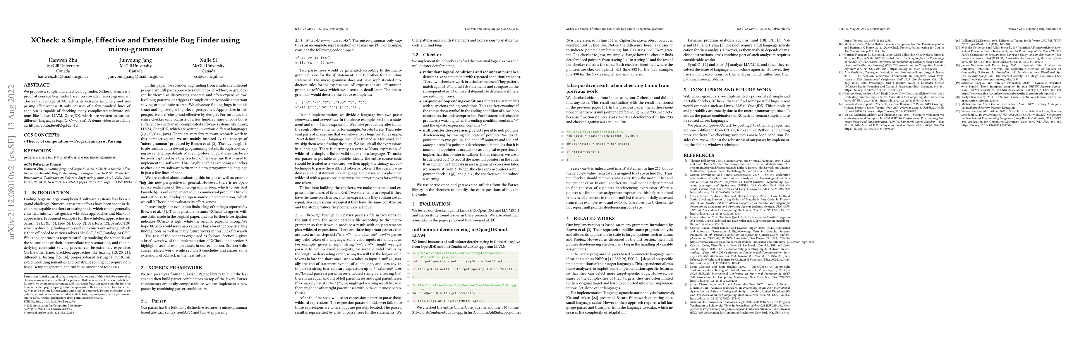 Thumbnail for Static Code Analyzer Using Micro-Grammar