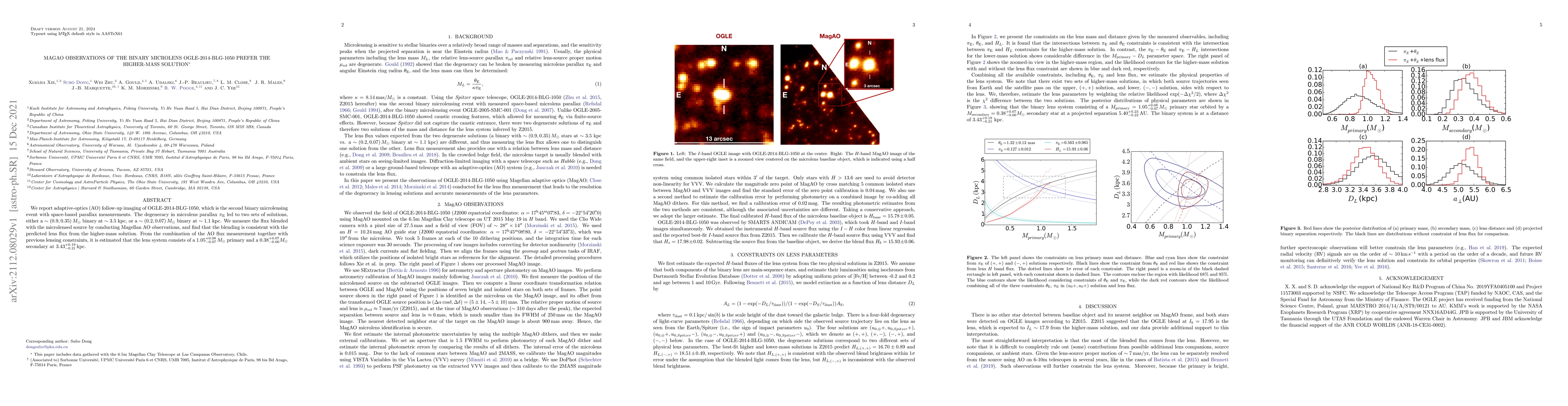 Thumbnail for MagAO observations of the binary microlens OGLE-2014-BLG-1050 prefer the
  higher-mass solution