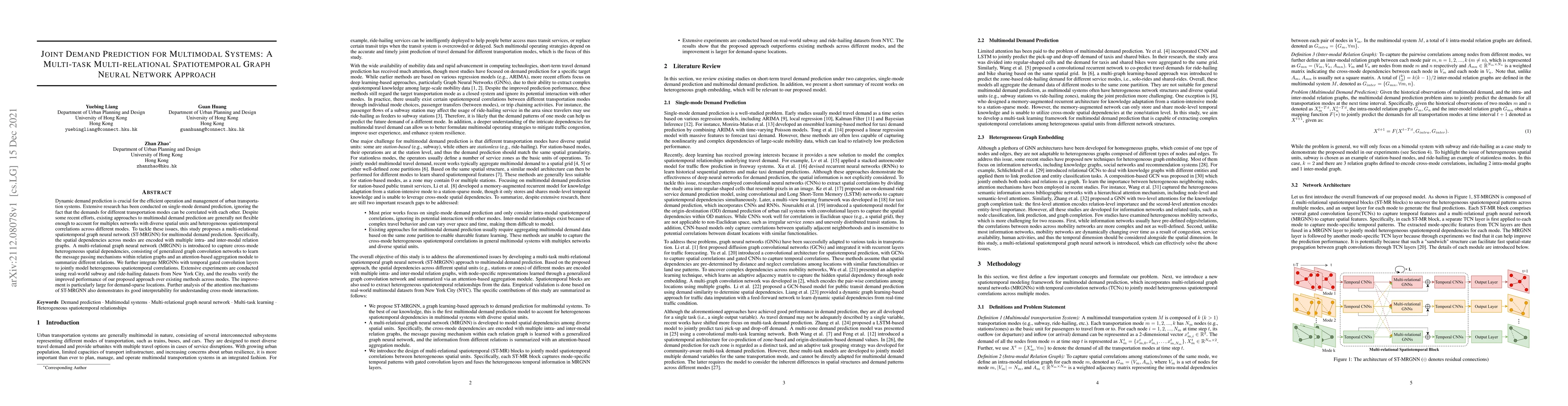 Thumbnail for Joint Demand Prediction for Multimodal Systems: A Multi-task
  Multi-relational Spatiotemporal Graph Neural Network Approach