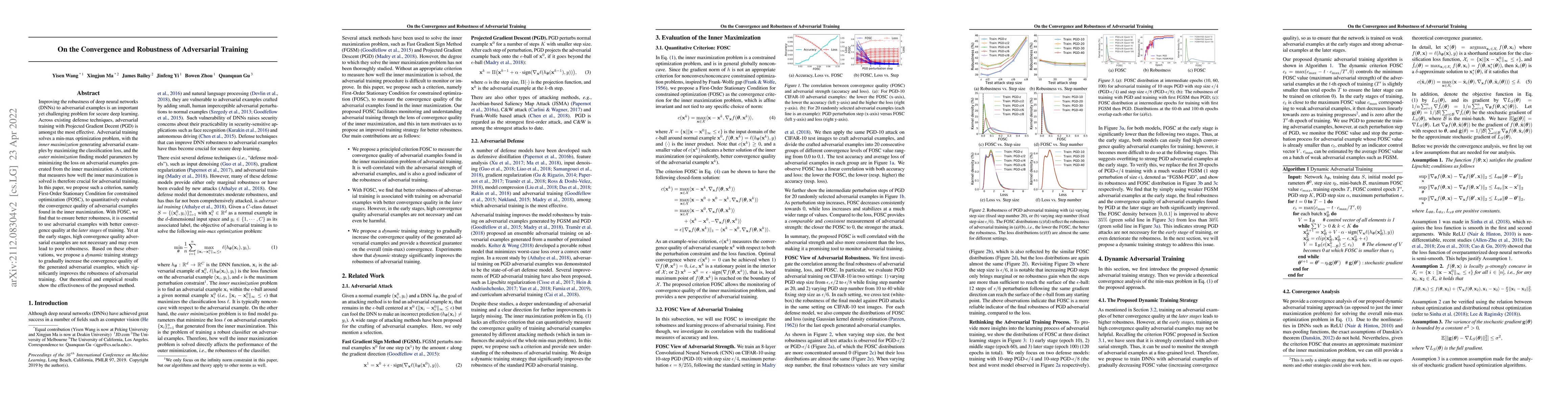 Thumbnail for On the Convergence and Robustness of Adversarial Training