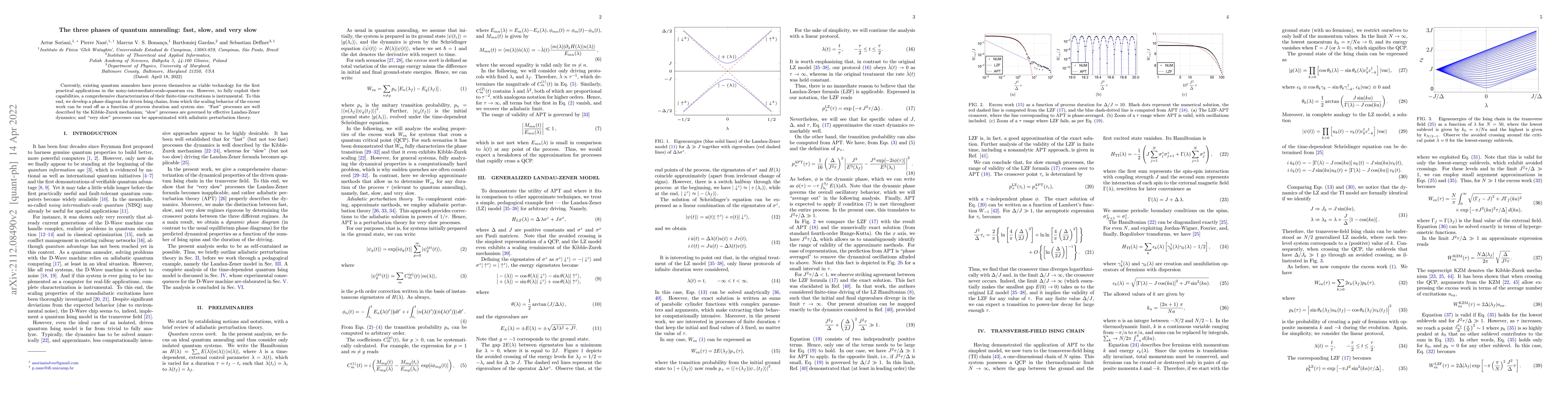 Thumbnail for The three phases of quantum annealing: fast, slow, and very slow