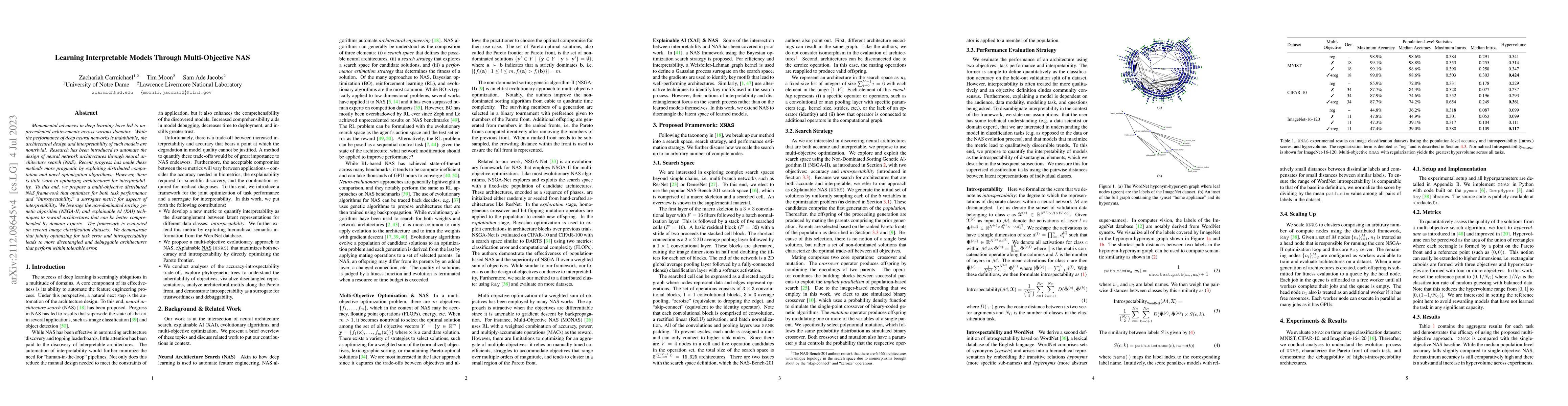 Thumbnail for Learning Interpretable Models Through Multi-Objective Neural
  Architecture Search