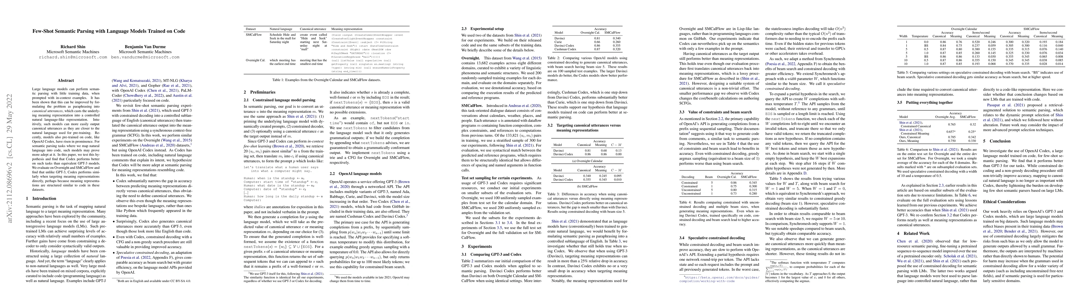 Thumbnail for Few-Shot Semantic Parsing with Language Models Trained On Code