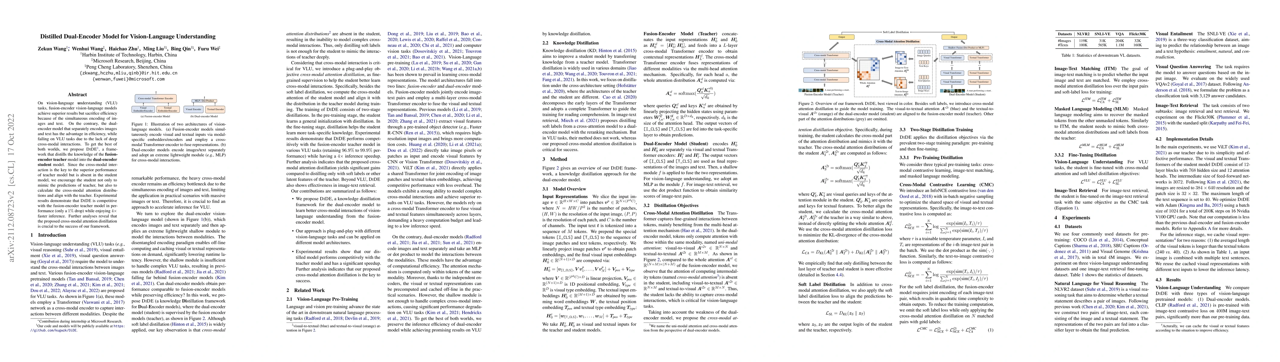 Thumbnail for Distilled Dual-Encoder Model for Vision-Language Understanding