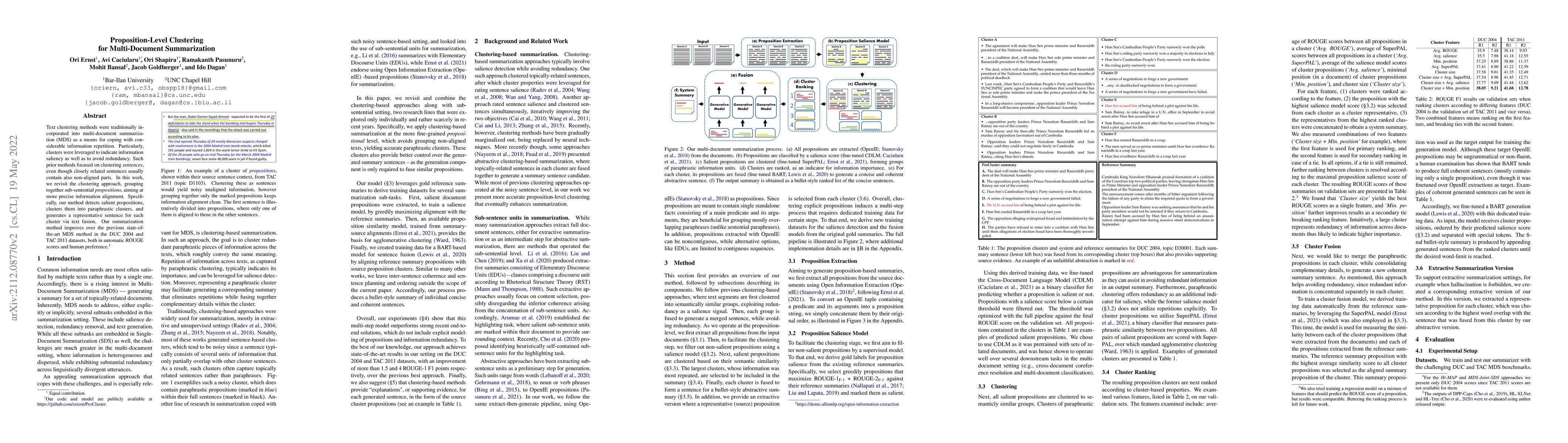 Thumbnail for Proposition-Level Clustering for Multi-Document Summarization