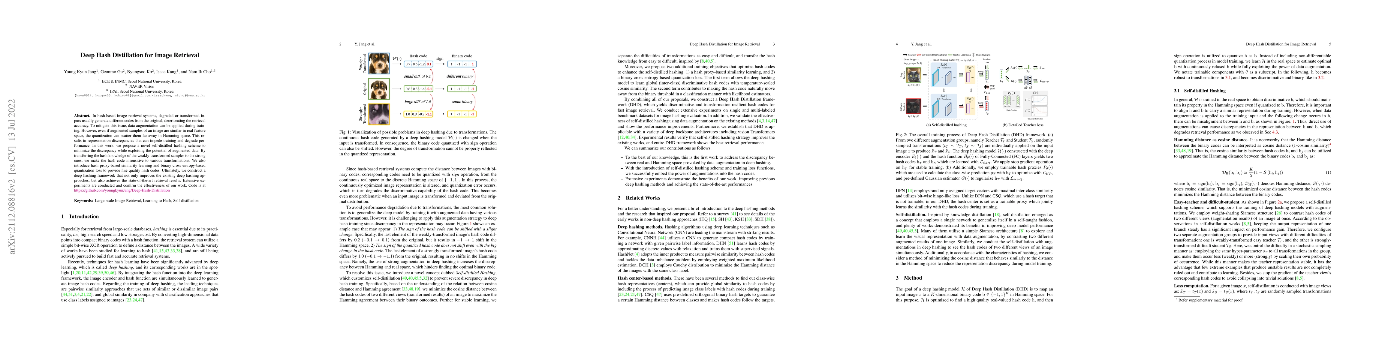 Thumbnail for Deep Hash Distillation for Image Retrieval