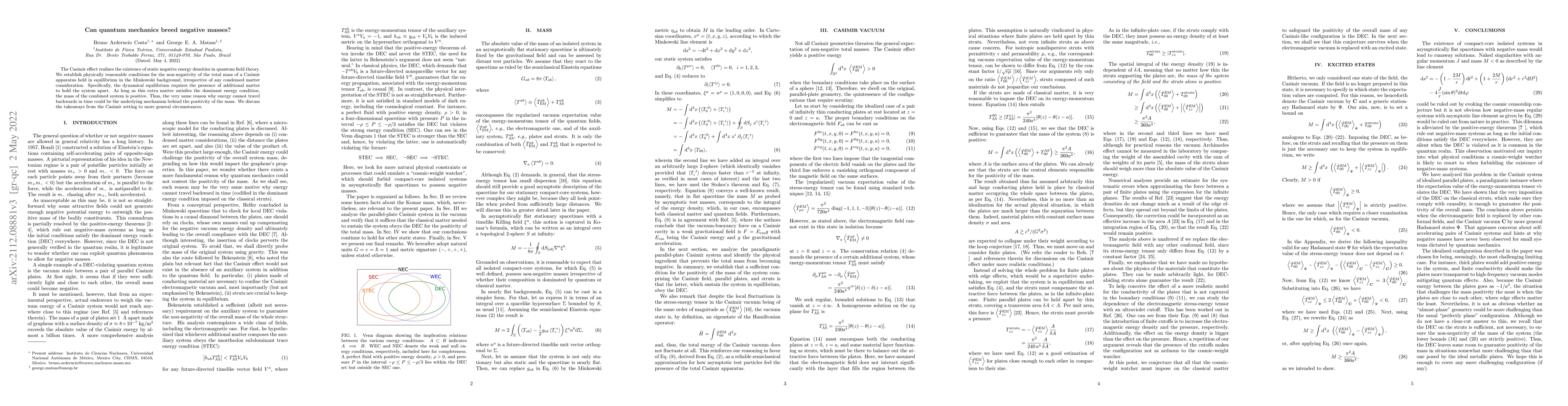 Thumbnail for Can quantum mechanics breed negative masses?