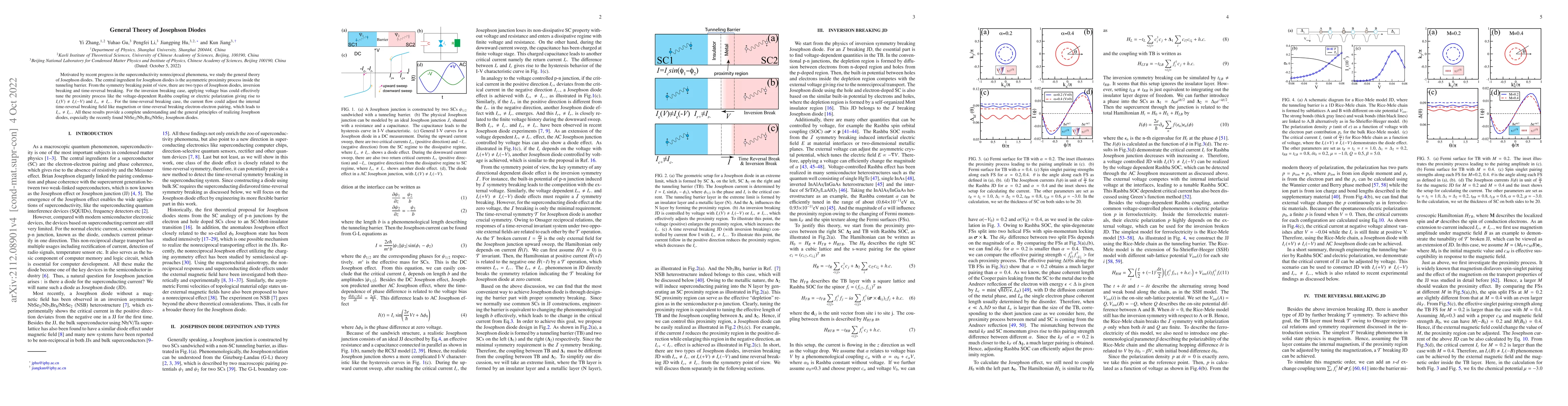 Thumbnail for General theory of Josephson Diodes