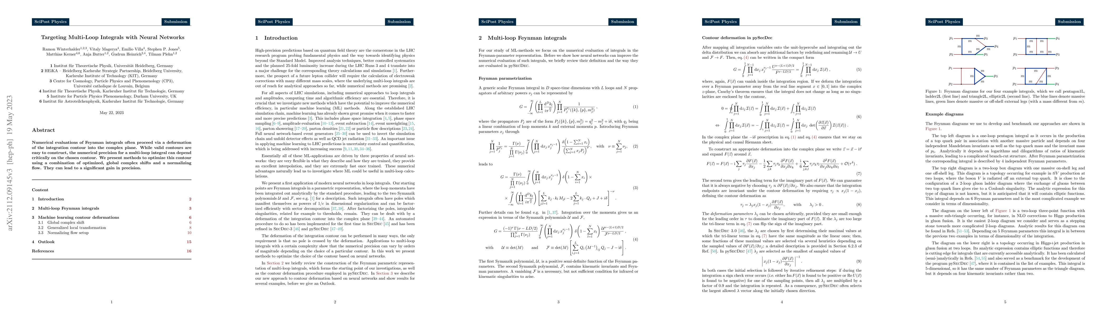 Thumbnail for Targeting Multi-Loop Integrals with Neural Networks