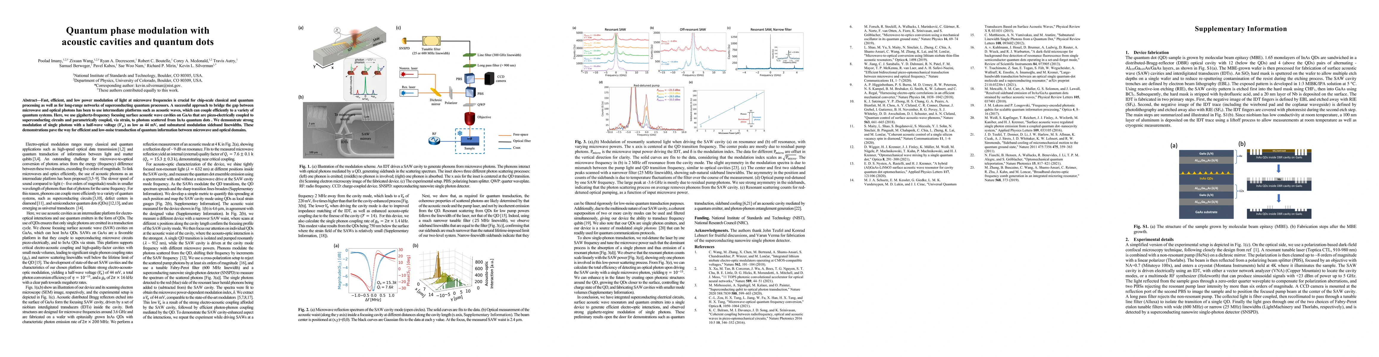 Thumbnail for Quantum phase modulation with acoustic cavities and quantum dots