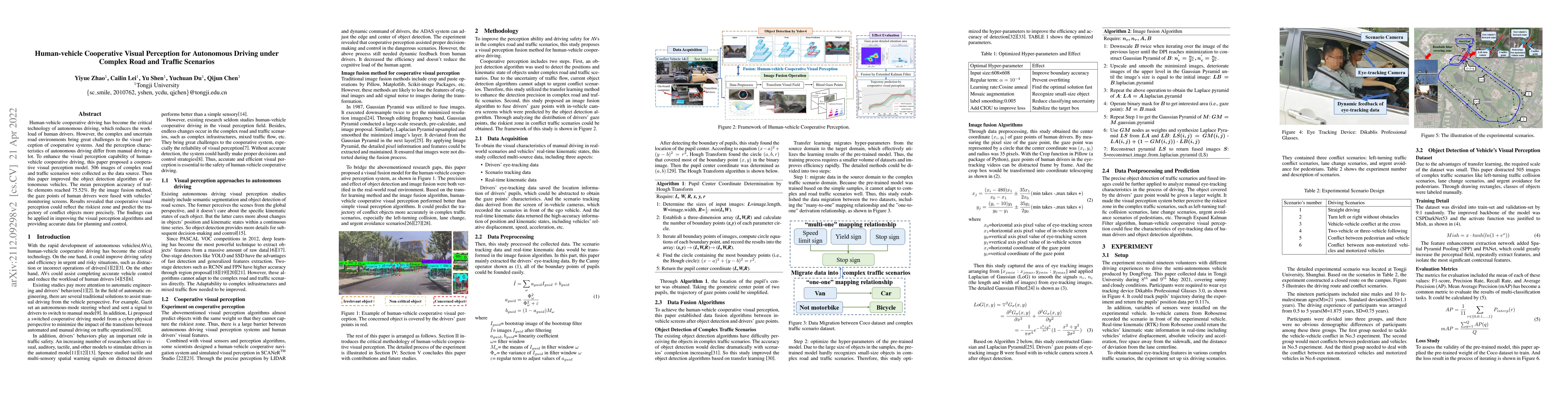 Thumbnail for Human-vehicle Cooperative Visual Perception for Autonomous Driving under
  Complex Road and Traffic Scenarios