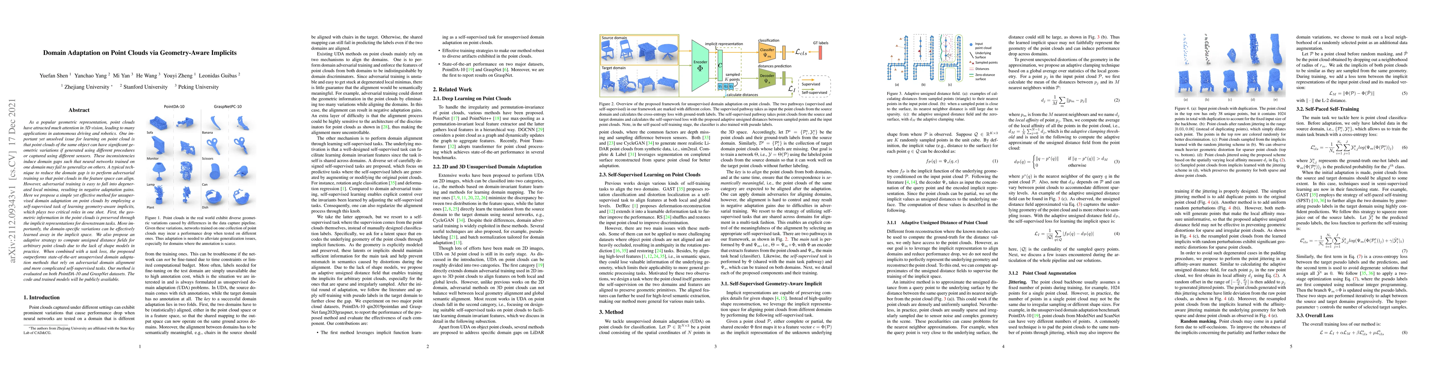 Thumbnail for Domain Adaptation on Point Clouds via Geometry-Aware Implicits