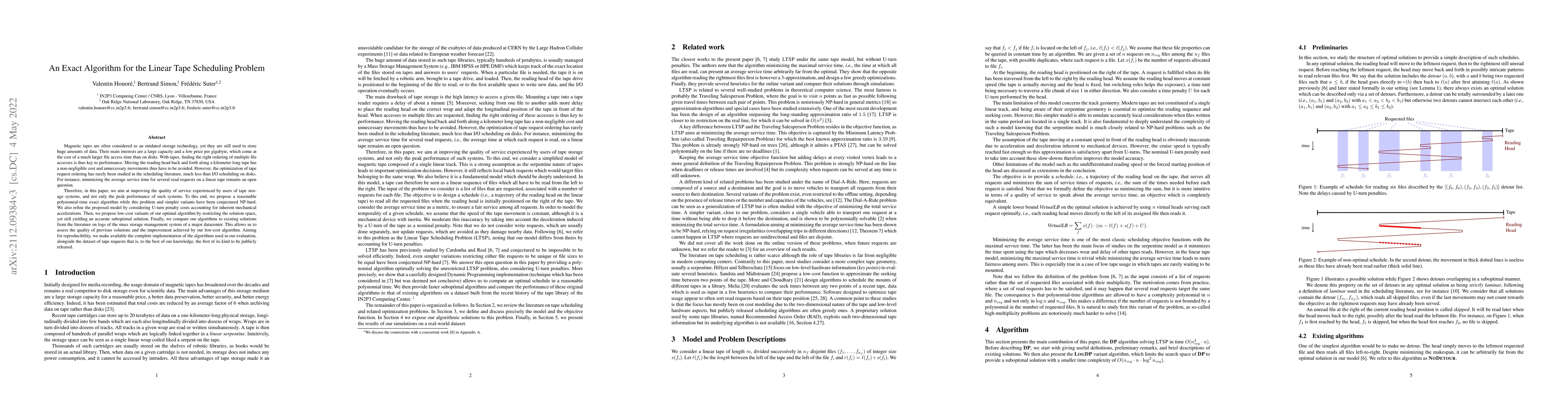 Thumbnail for An Exact Algorithm for the Linear Tape Scheduling Problem