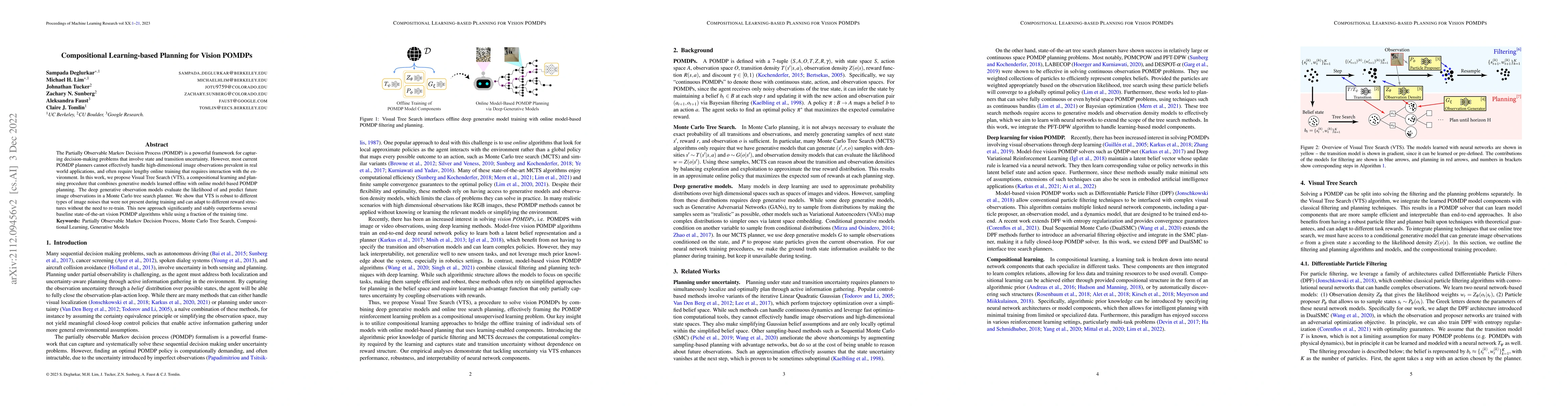 Thumbnail for Compositional Learning-based Planning for Vision POMDPs
