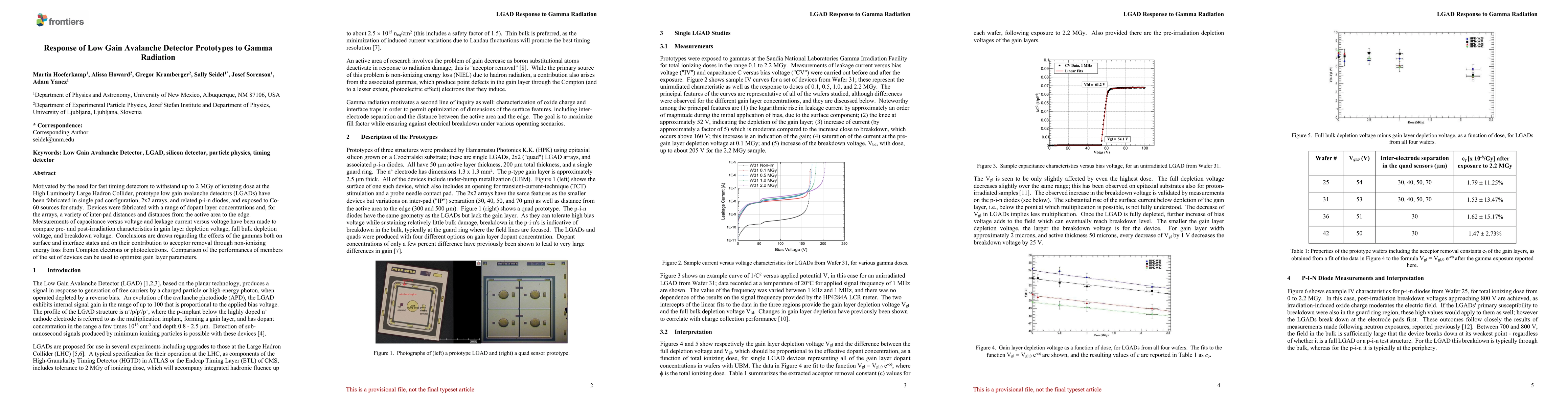 Thumbnail for Response of Low Gain Avalanche Detector Prototypes to Gamma Radiation