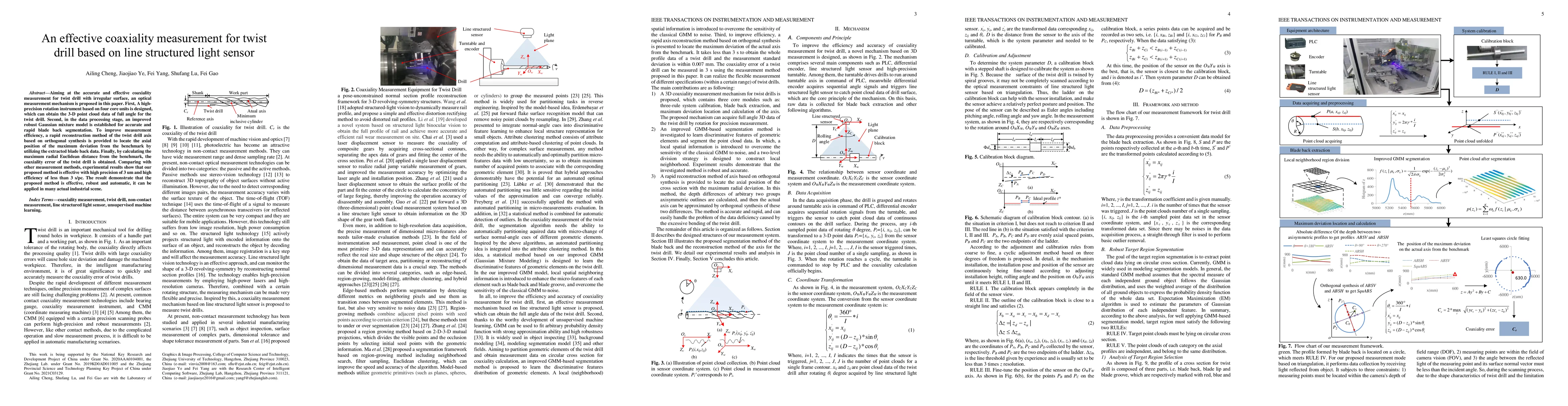 Thumbnail for An effective coaxiality measurement for twist drill based on line
  structured light sensor