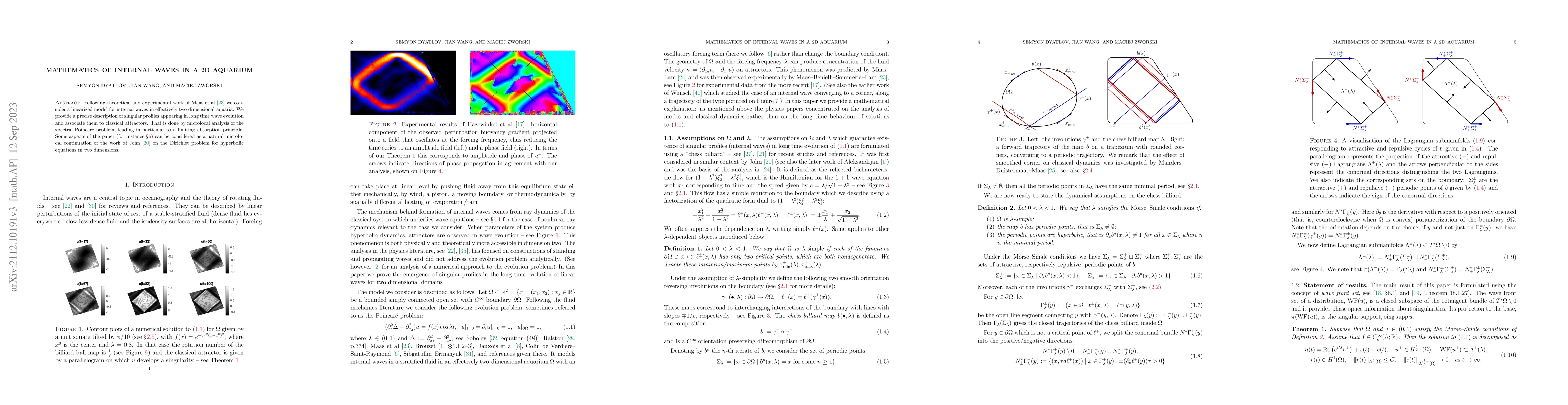 Thumbnail for Mathematics of internal waves in a 2D aquarium